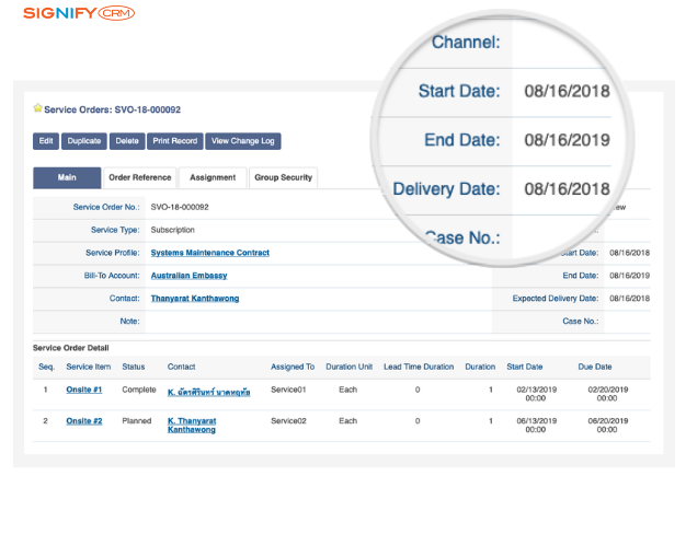 Service Management Systems Service Management Application in CRM Software